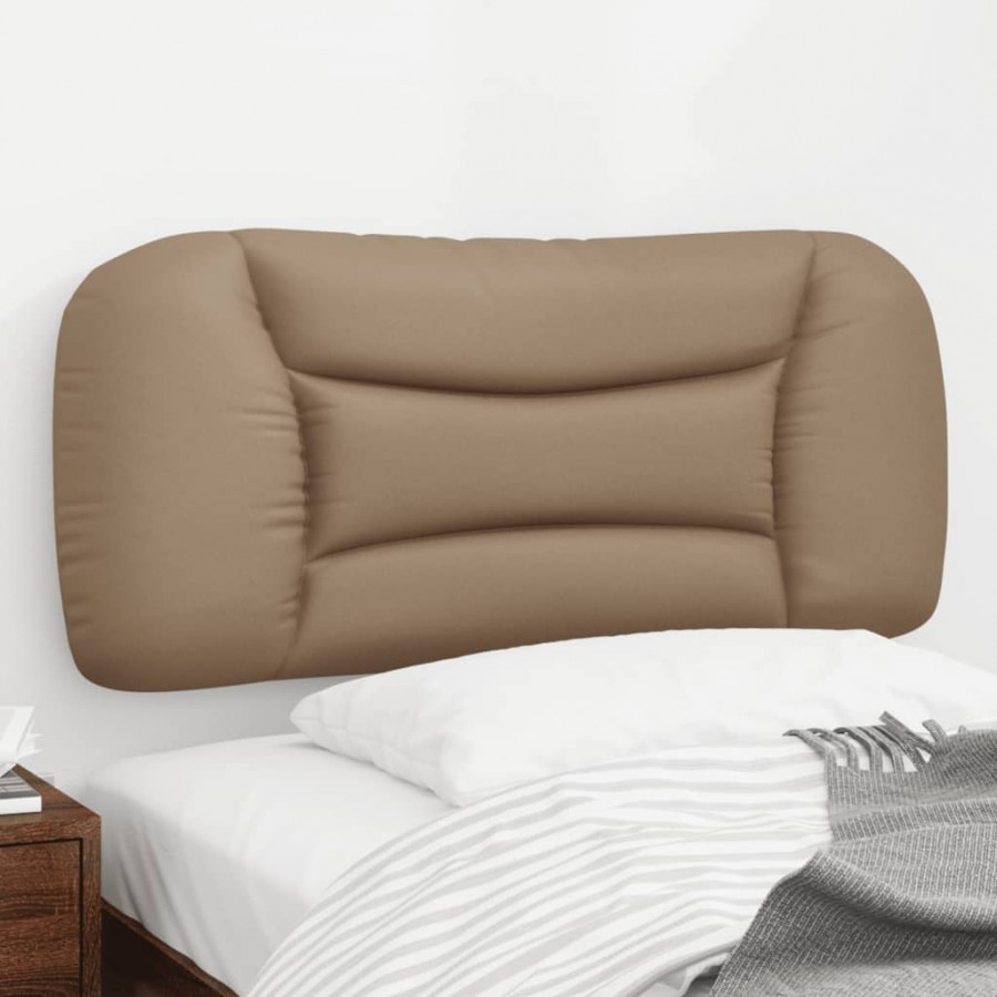 Coussin de tête de lit cappuccino 80 cm similicuir