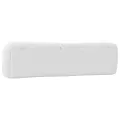 Coussin de tête de lit blanc 200 cm similicuir