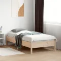 Cadre de lit 90x190 cm Bois de pin massif