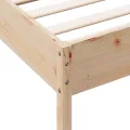 Cadre de lit 90x190 cm Bois de pin massif