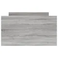 Cadre de lit avec tiroirs sonoma gris 75x190 cm