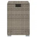 Table de couverture de bouteille de propane gris 40x40x60 cm