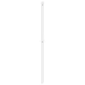 Tête de lit métal blanc 140 cm