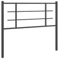 Tête de lit métal noir 107 cm