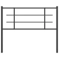 Tête de lit métal noir 107 cm