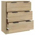 Buffet Chêne sonoma 60x30x70 cm Bois d'ingénierie