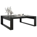 Table basse Noir 100x100x35 cm Aggloméré