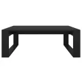 Table basse Noir 100x100x35 cm Aggloméré