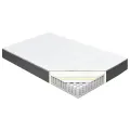 cadre de lit Gris foncé Tissu 180x200 cm