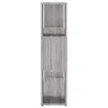 Bibliothèque/Séparateur de pièce Sonoma gris 100x24x94 cm