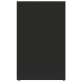 Armoire de dressing noir 80x40x65 cm bois d'ingénierie