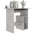 Bureau Gris béton 80 x 45 x 74 cm Aggloméré