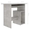Bureau Gris béton 80 x 45 x 74 cm Aggloméré