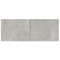 Ensemble de meubles TV 4 pcs Gris béton Bois d'ingénierie