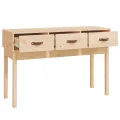 Table console 114x40x75 cm Bois massif de pin