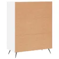 Buffet blanc 69,5x34x90 cm bois d'ingénierie