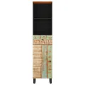 Armoire de salle de bain 38x33x160 cm bois massif récupération
