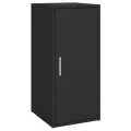 Armoire à chaussures Noir 32x35x70 cm Aggloméré