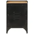 Armoire de salle de bain 40x30x60 cm fer et bois de manguier