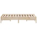 Cadre de lit 160x200 cm bois de pin massif