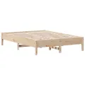 Cadre de lit 160x200 cm bois de pin massif