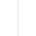 Tête de lit métal blanc 100 cm
