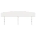 Tête de lit blanc 200 cm bois massif de pin