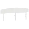 Tête de lit blanc 200 cm bois massif de pin