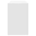 Bureau Blanc 101x50x76,5 cm Aggloméré