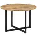 Table à dîner 110x75 cm Bois de manguier massif
