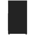 Armoire de salle de bain Noir 60x33x61 cm Aggloméré