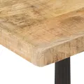 Table de bistro 60x60x77 cm Bois de manguier brut