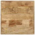 Table de bistro 60x60x77 cm Bois de manguier brut