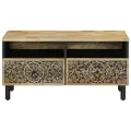 Table basse 80x54x40 cm bois de manguier massif