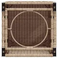 Table de couverture de bouteille de propane beige 40x40x60 cm