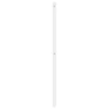 Tête de lit métal blanc 100 cm