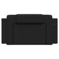 Coussin de tête de lit noir 100 cm similicuir