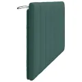 Coussin de tête de lit vert foncé 160 cm velours