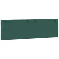 Coussin de tête de lit vert foncé 160 cm velours