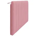 Coussin de tête de lit rose 180 cm velours