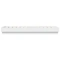 Cadre de lit avec lumières LED blanc 90x200 cm