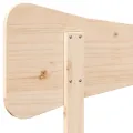 Tête de lit 135 cm bois massif de pin