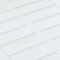 Table de jardin Blanc 78x55x38 cm Plastique