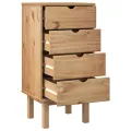 Commode OTTA 45x39x90 cm bois de pin massif