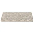 Tapis d'escalier autocollants 15 pcs 65x21x4 cm Argenté