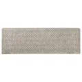 Tapis d'escalier autocollants 15 pcs 65x21x4 cm Argenté
