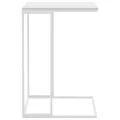 Table d'appoint Blanc 40x30x59 cm Bois d'ingénierie