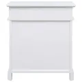 Armoire à chaussures Blanc 50 x 28 x 58 cm Bois de Paulownia