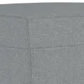 Ensemble de canapés 4 pcs avec coussins Gris clair Tissu