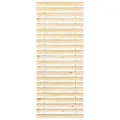 Lattes de lit 80x200 cm bois de pin massif